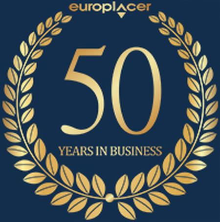 Europlacer 50-Year Crest